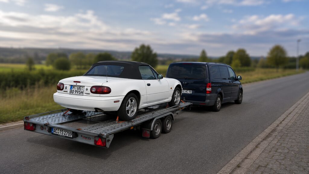 Trailoflex Compact – Autotransporter zur Miete bei Trailoflex